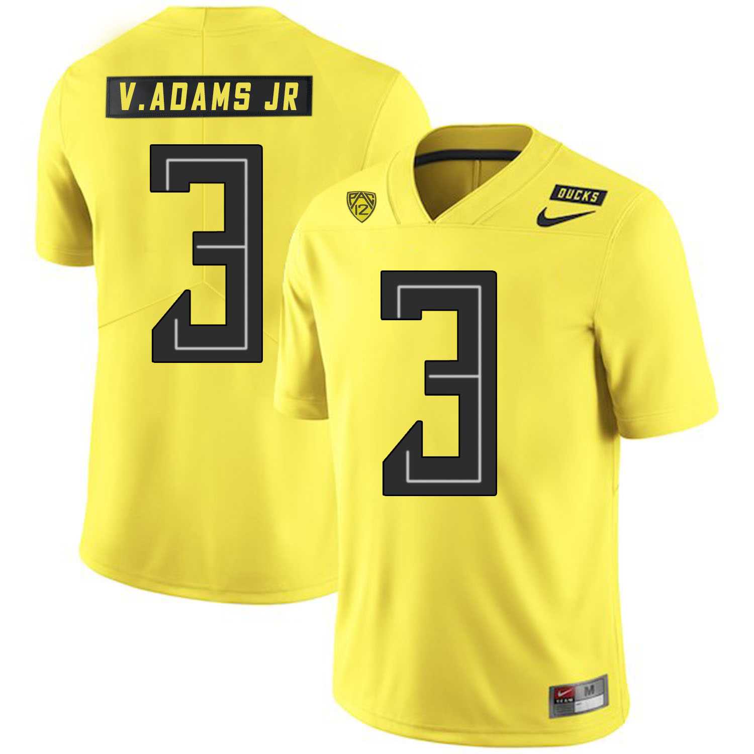 Oregon Ducks 3 Vernon Adams Jr Yellow Nike College Football Jersey Dzhi,We sell and wholesale Oregon Ducks 3 Vernon Adams Jr Yellow Nike College Football Jersey Dzhi on line form chian!
